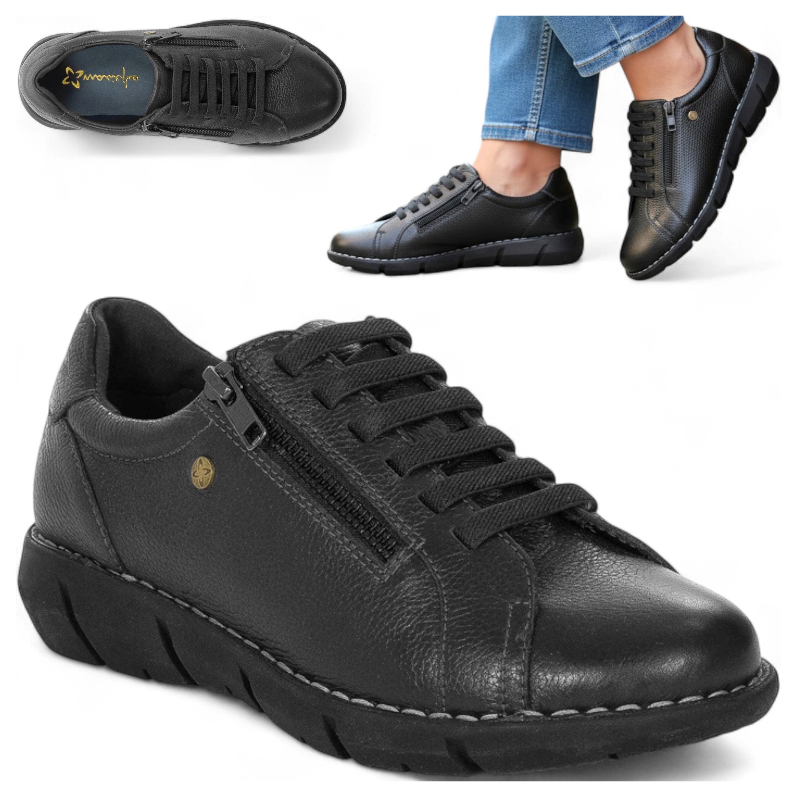 36 Maciejka Dámské boty Přírodní Kůže Pohodlné polobotky ploché podzimní