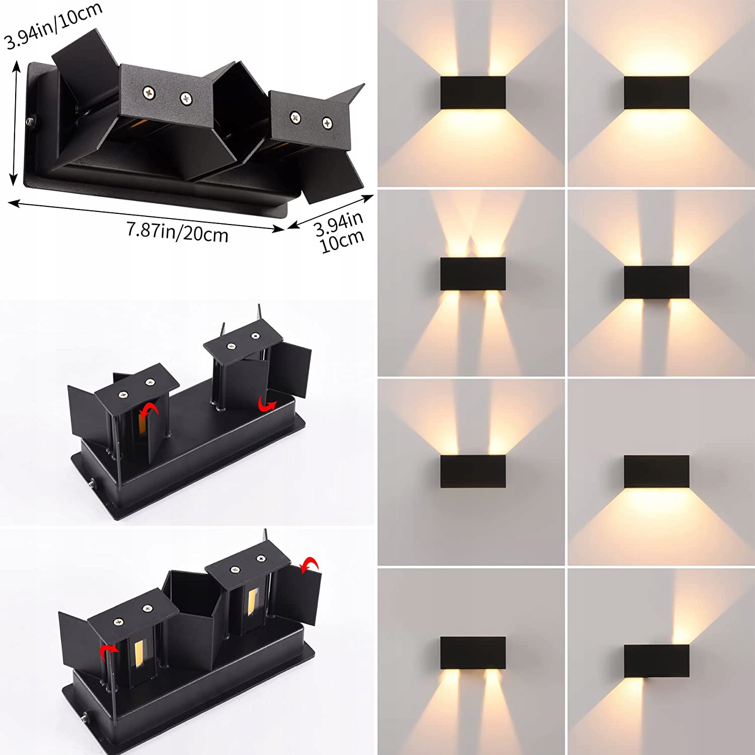 ZEWNĘTRZNY KINKIET WEWNĘTRZNY/ZEWNĘTRZNY LED 24W Kod producenta ouewu3