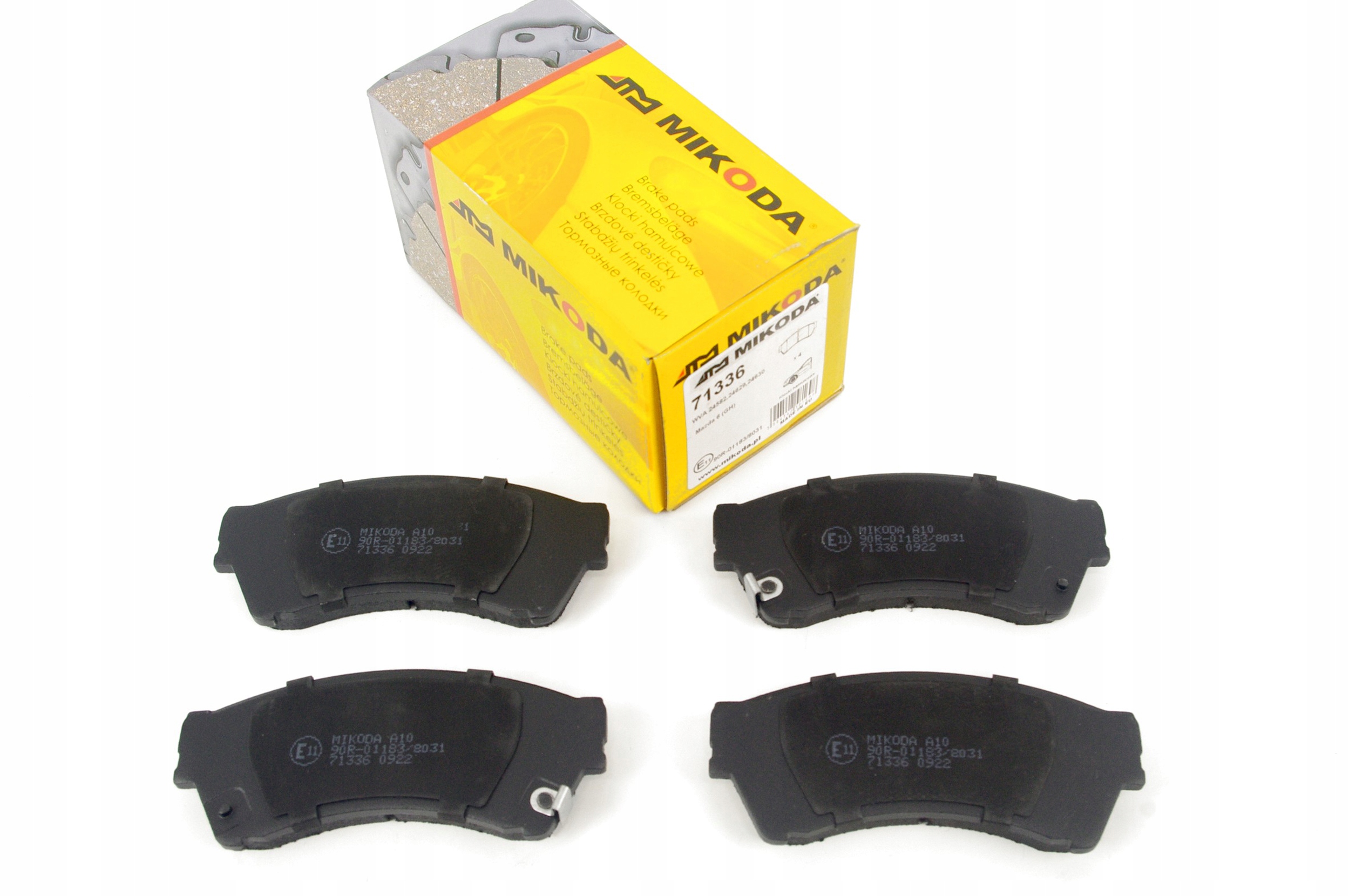 Klocki hamulcowe PRZÓD Mazda 6 VI GH 2007-2013