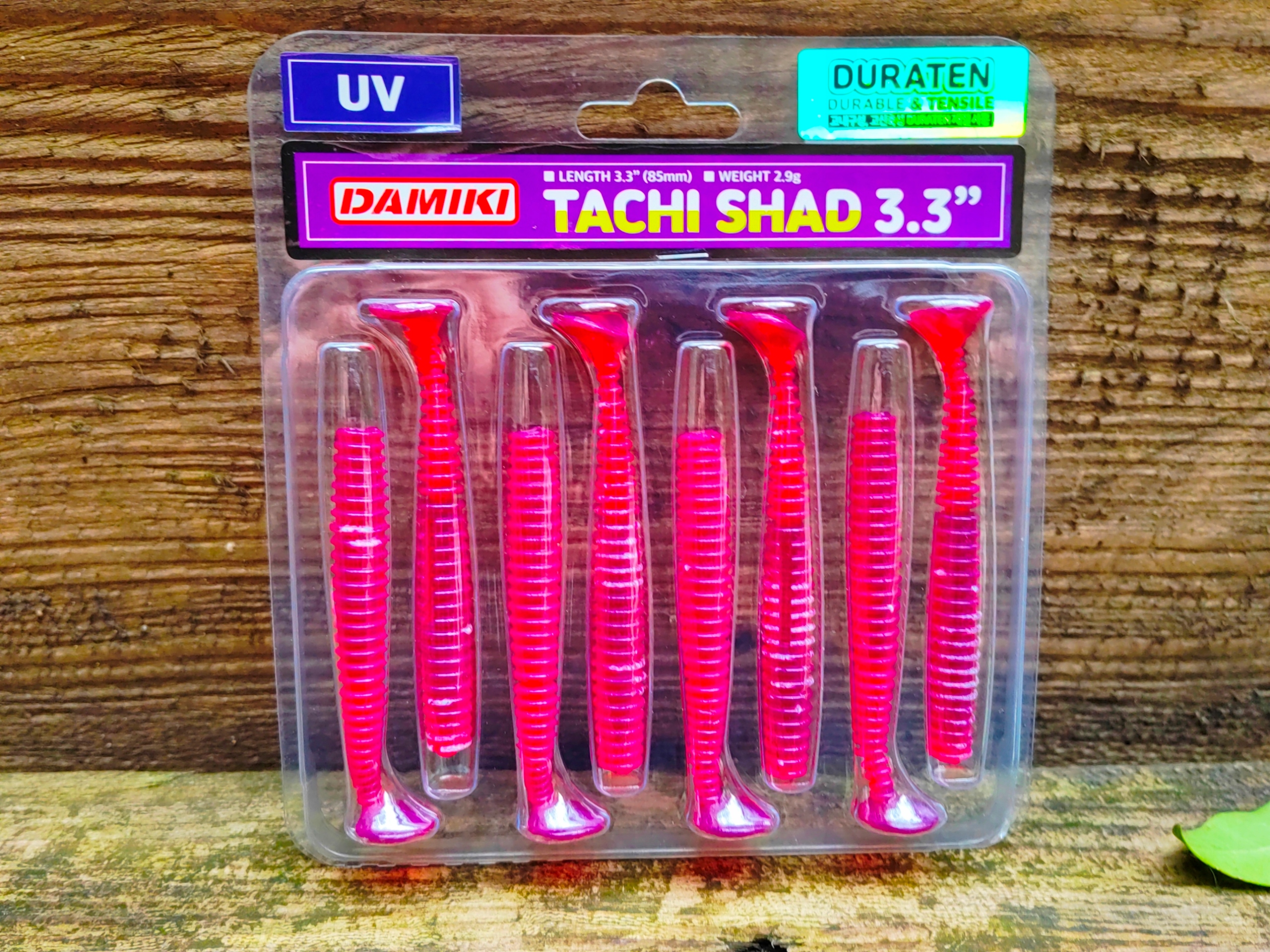 10 szt. 70 mm kopyto Damiki Glow i UV Okoń Sandacz Długość 7 cm