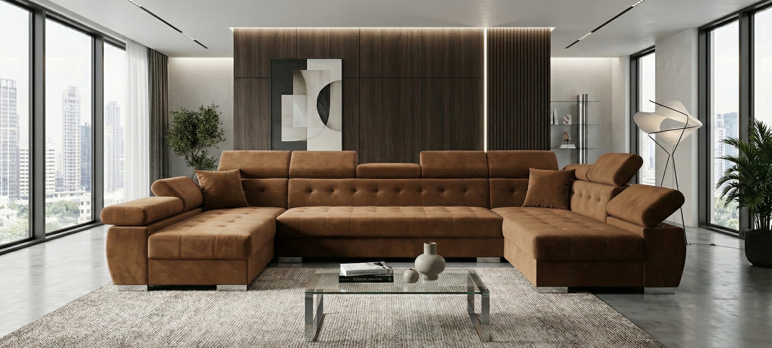 NAROŻNIK ASLAN U MIDI RUCHOME ZAGŁÓWKI