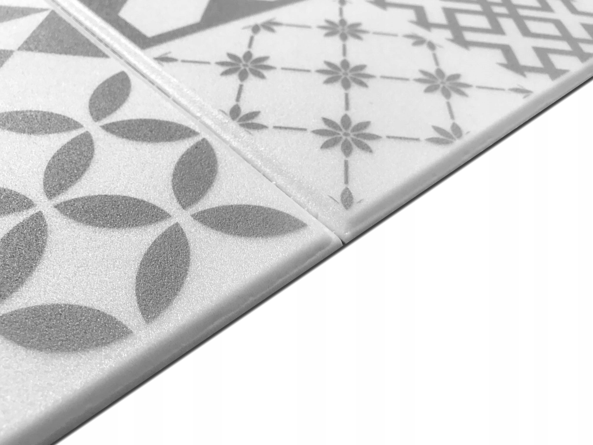 Kasetony sufitowe białe styropian PATCHWORK SZARY Marka inna