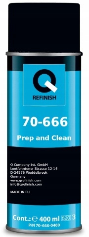 Q-Refinish 70-666 Remover Spray do usuwania powłok lakieru farb 400ml