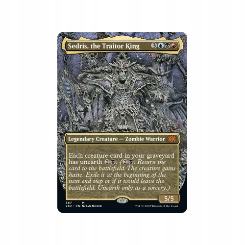 MTG Sedris, the Traitor King *Borderless* (MR)