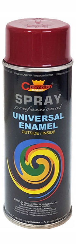 

Farba spray uniwersalna 400ml Ral 3004 wiśniowa