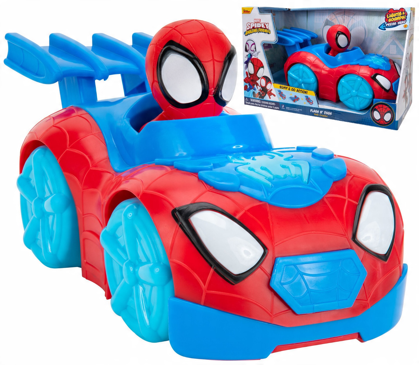 

Pojazd Jazwares Spidey 16 cm 0124