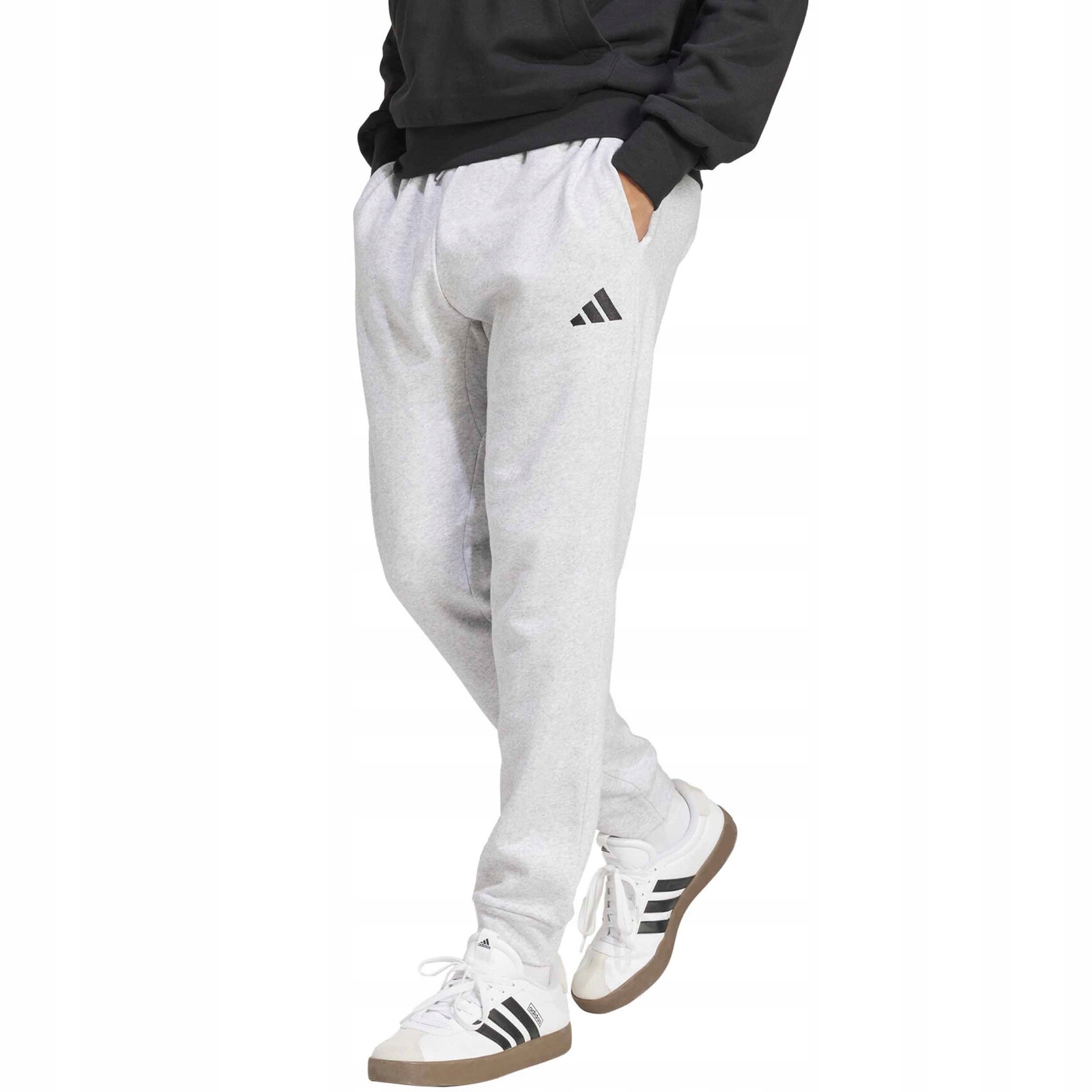 Adidas M Feelcozy Pant JE3819 Spodnie Męskie Dresowe Szare