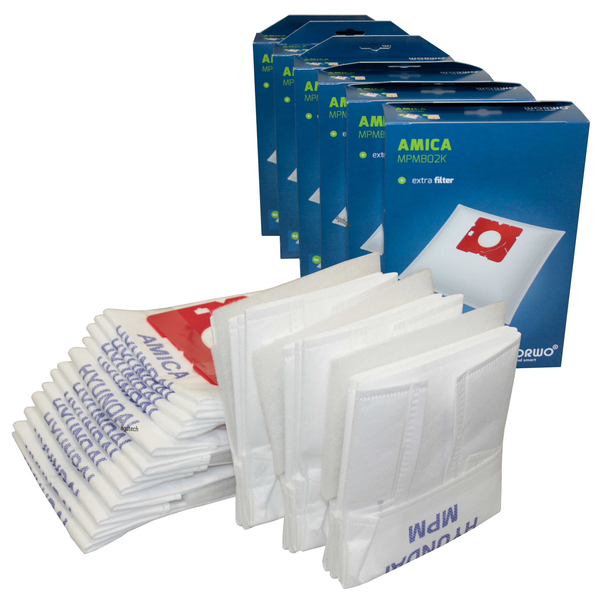 

24x Worki Odkurzacza Amica MPMB02K