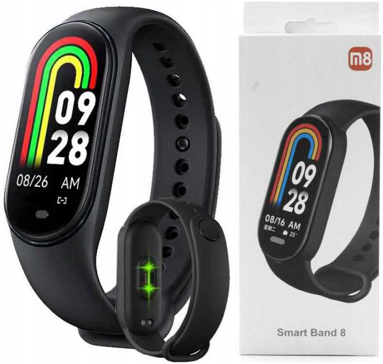 KROKOMIERZ SMARTWATCH SMARTBAND M8 OPASKA