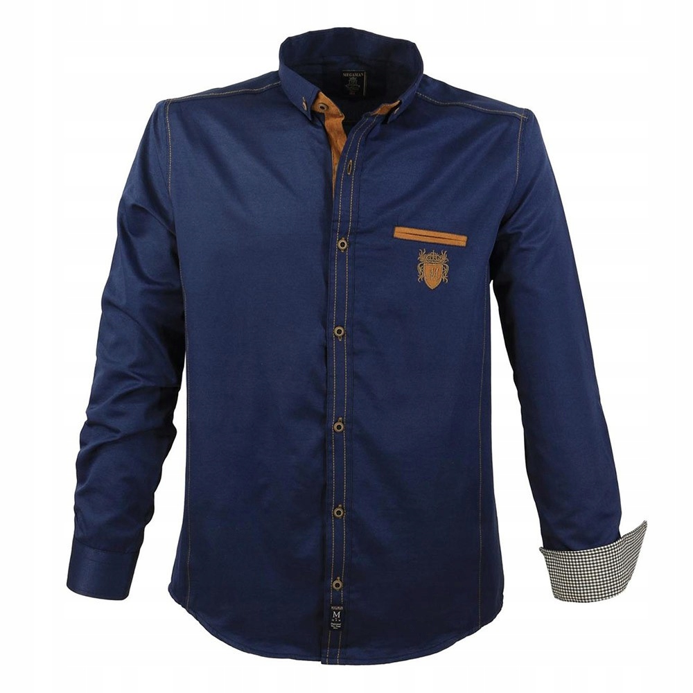 Lavecchia košile pánská 1980 nadměrná velikost 6XL tmavě modrá