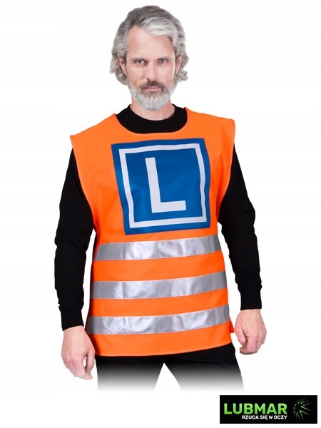 Výstražný přehoz s označením „L“ pro výuku jízdy