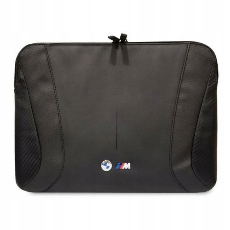 Bmw Carbon&Perforated – Pouzdro na notebook 14" (černé)