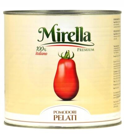 

Pomidory Pelati Premium 2,55 kg Mirella