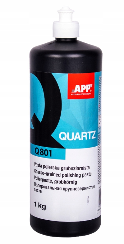 APP QUARTZ Q801 PASTA POLERSKA GRUBOZIARNISTA 1 KG