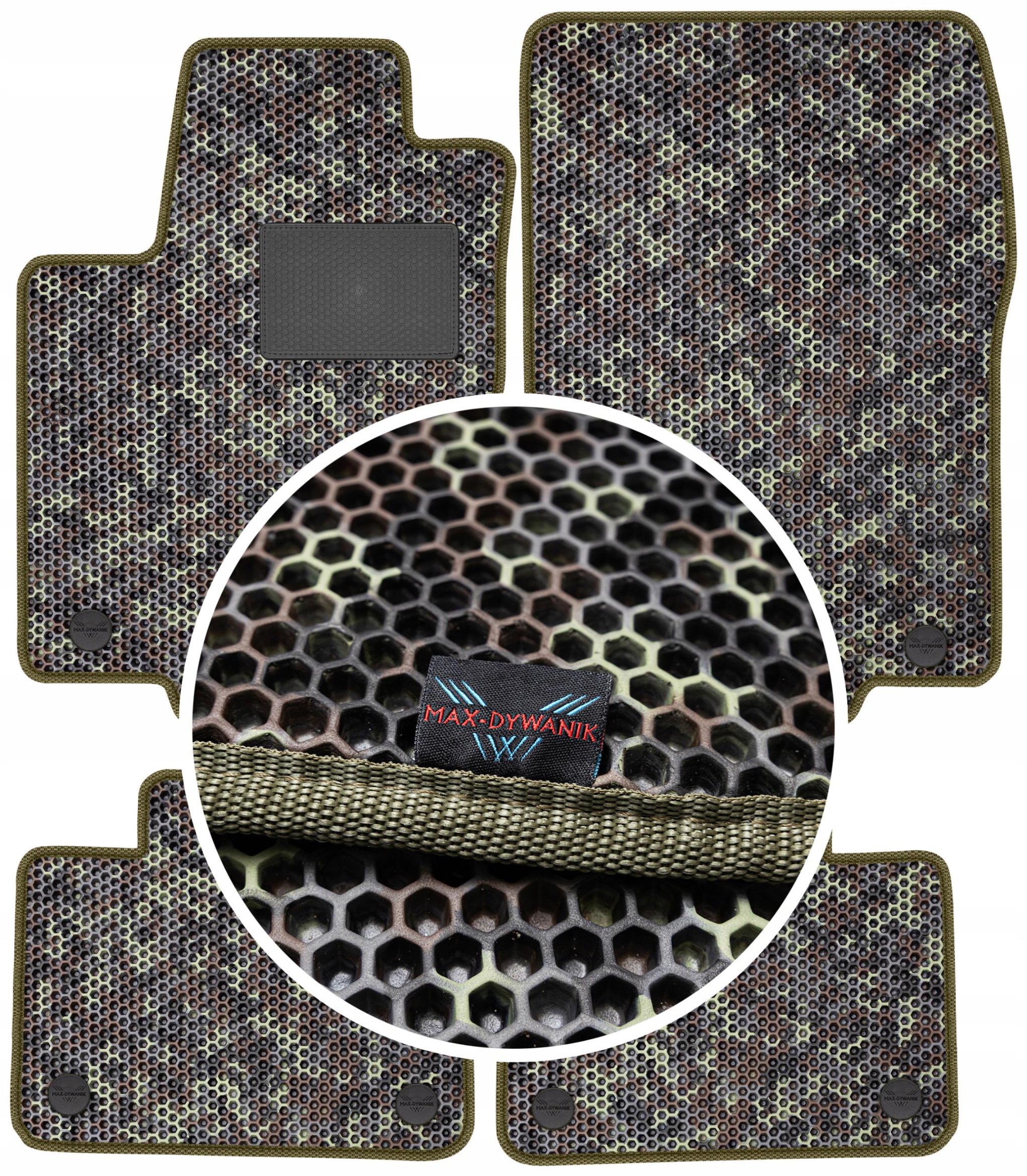 Mercedes ML W166 2011-2015 Gumové rohože Eva Moro