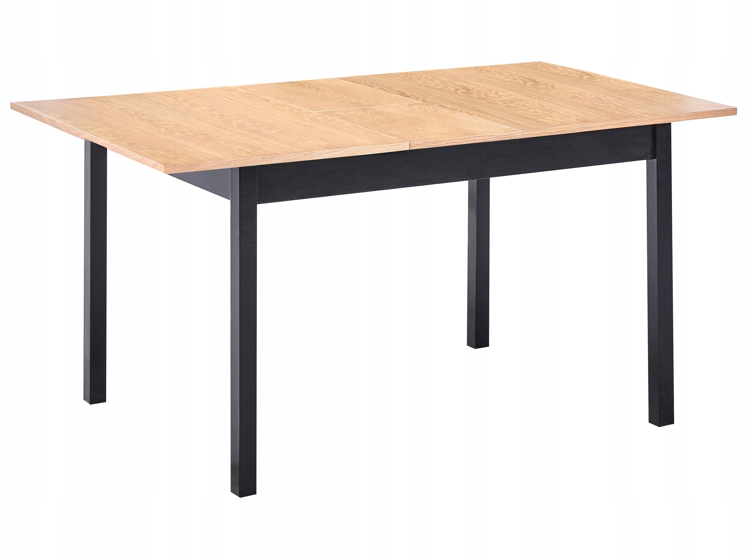 Stół do jadalni rozkładany 120/150 x 90 cm jasny brąz sosna