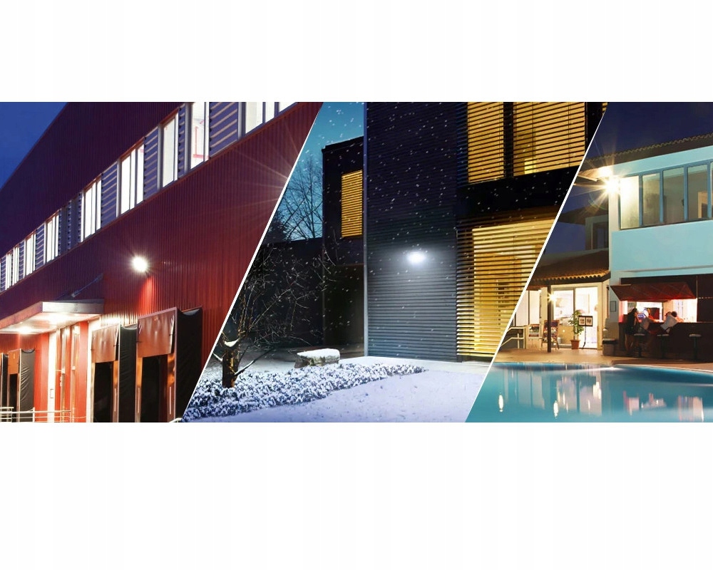 MOCNY REFLEKTOR LAMPA LED ZEWNĘTRZNA DO GARAŻU 10W Marka PROXIM