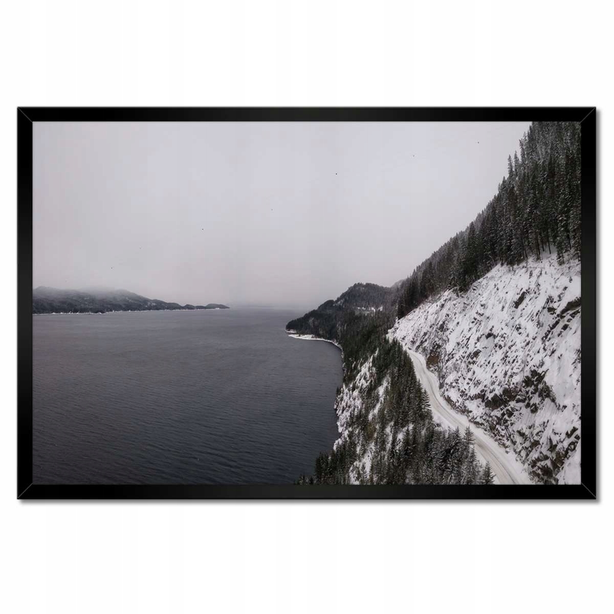 Plakáty v rámu 60x40 Z ptačí perspektivy na Kootenay
