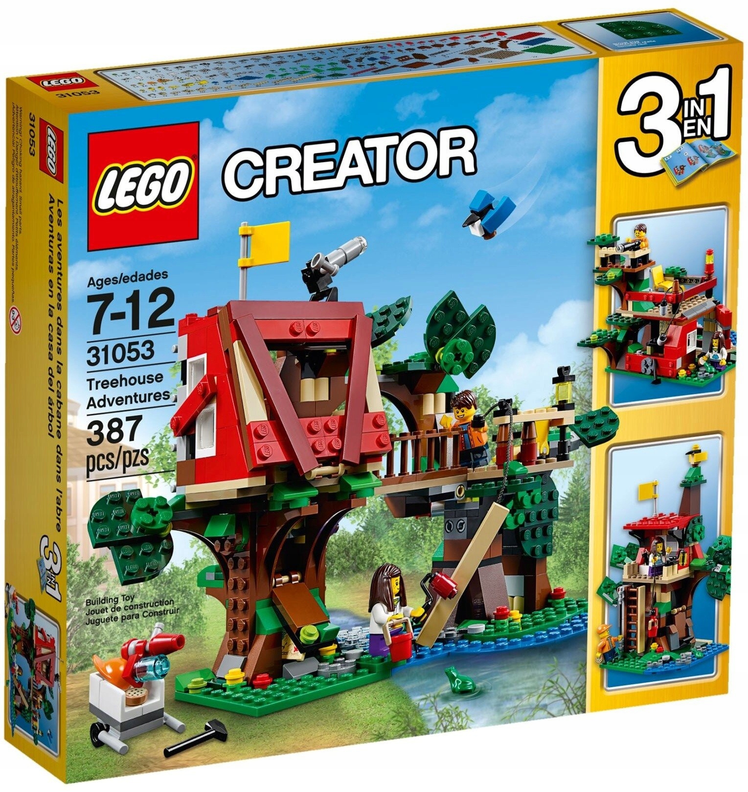 Lego Creator 31053 Dobrodružství v domku na stromě Nové
