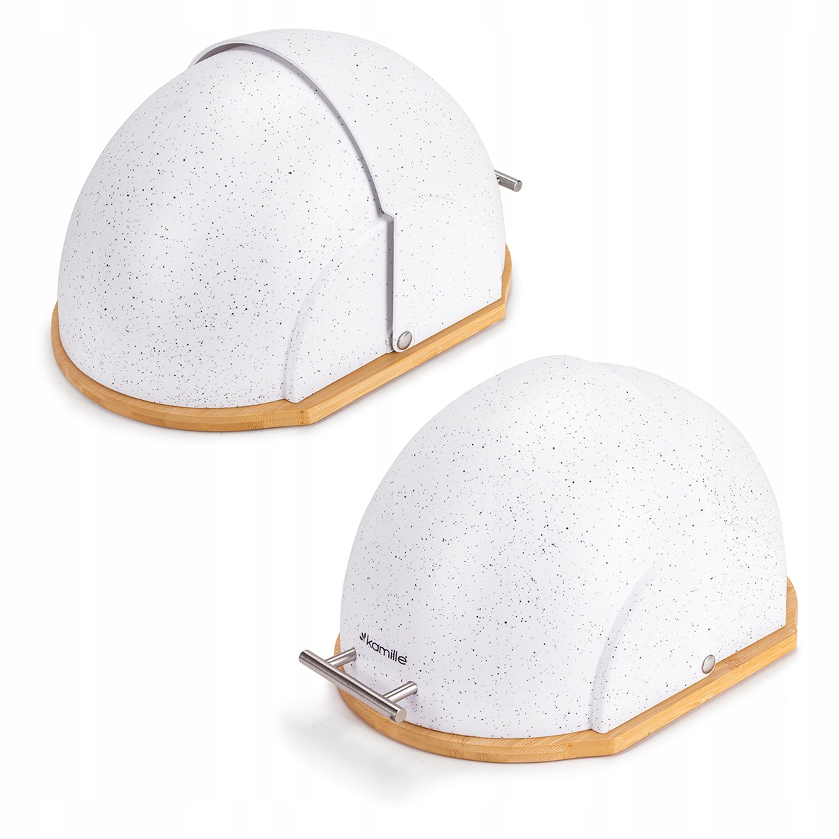 CHLEBAK POJEMNIK na PIECZYWO AKRYL+BAMBUS KAMILLE Materiał bambus