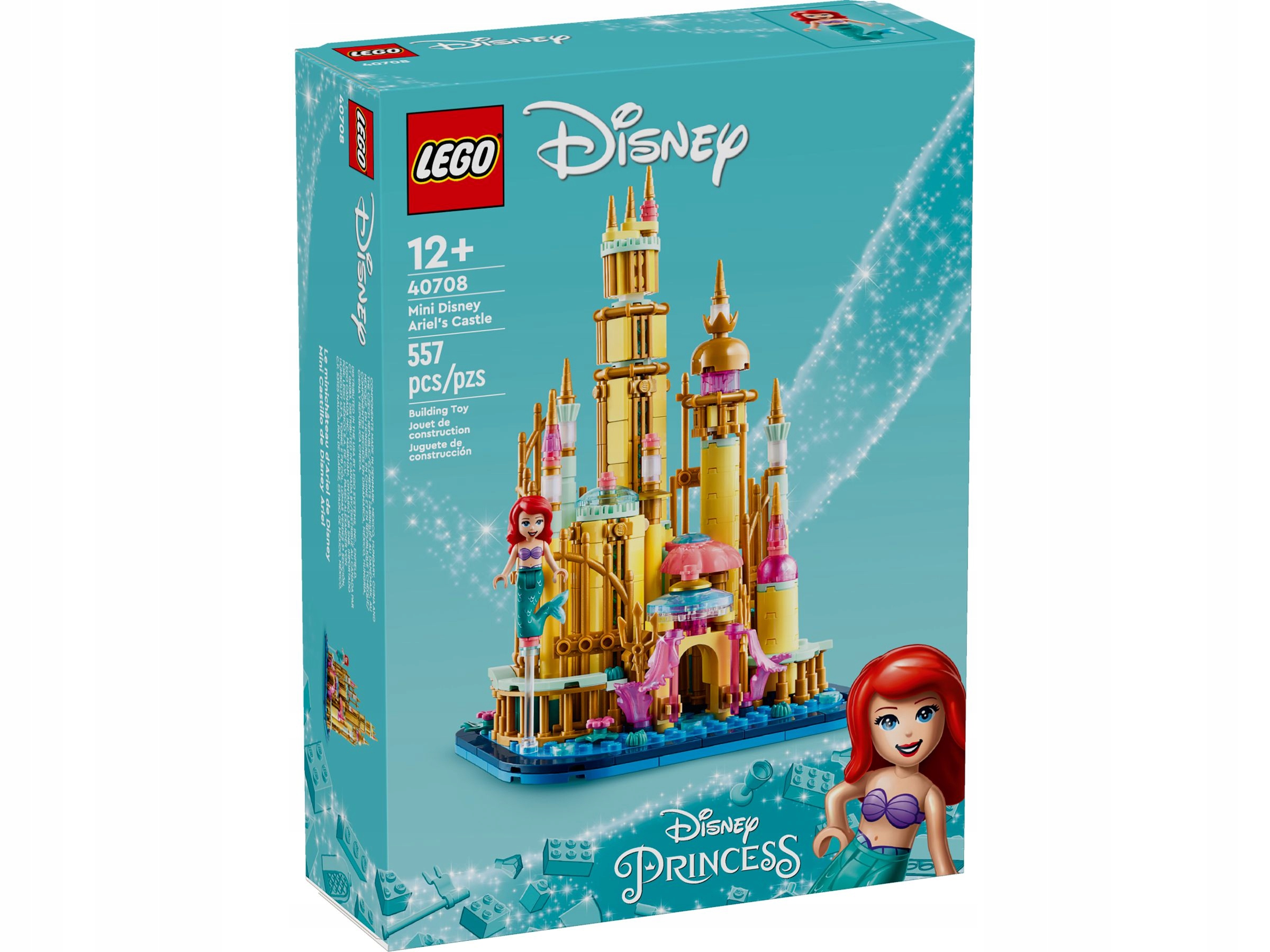 Originální Lego Disney 40708 Disney Malý zámek Arielky Nové Stavebnice