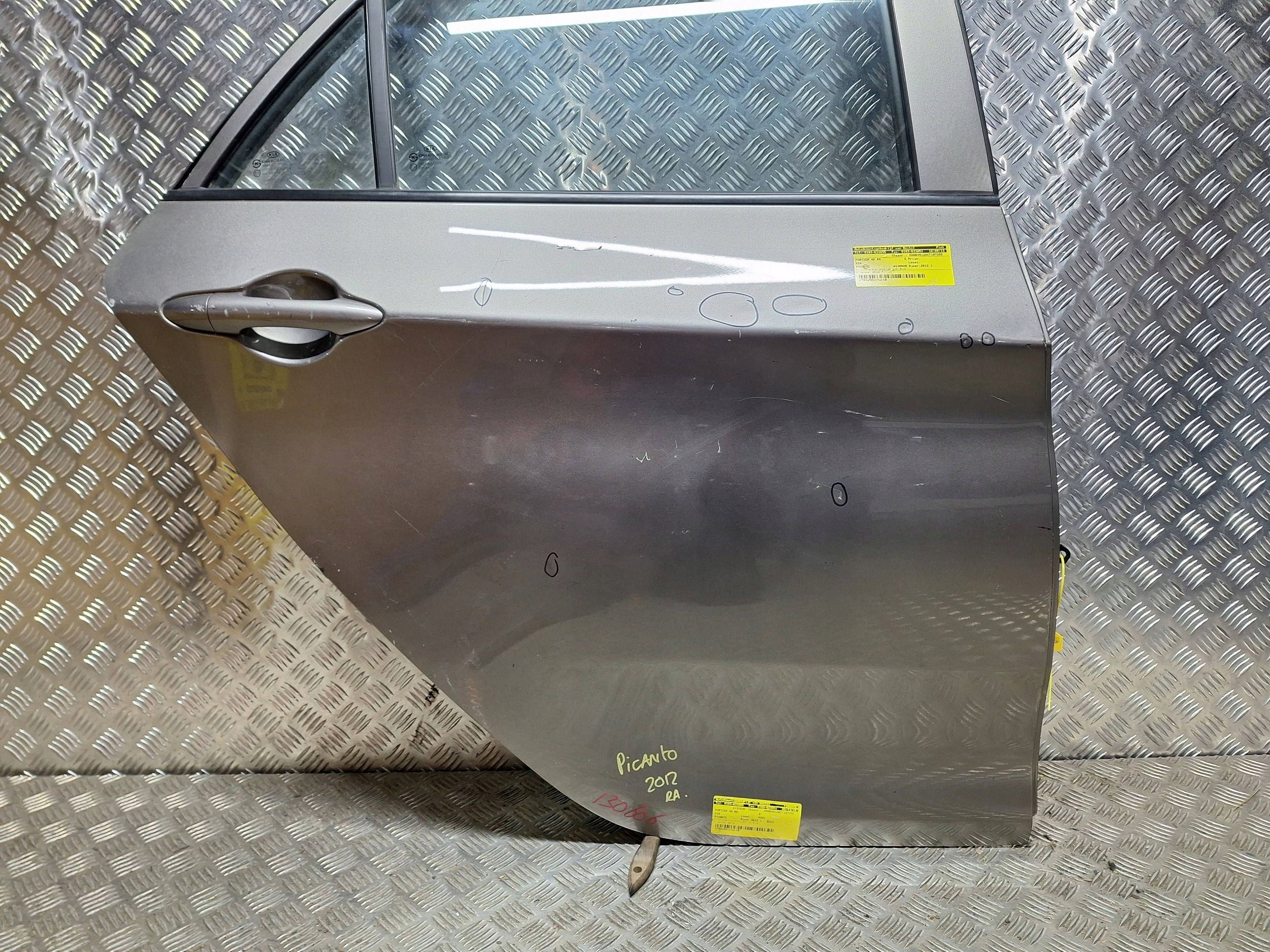 door rear part rear. right KIA PICANTO II 11-17 complete