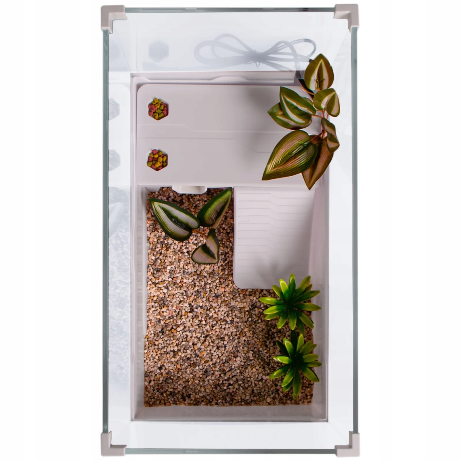 Levně Terarijní Akvárium Pro Suchozemskou Želvu Sunsun, Vše V Jednom