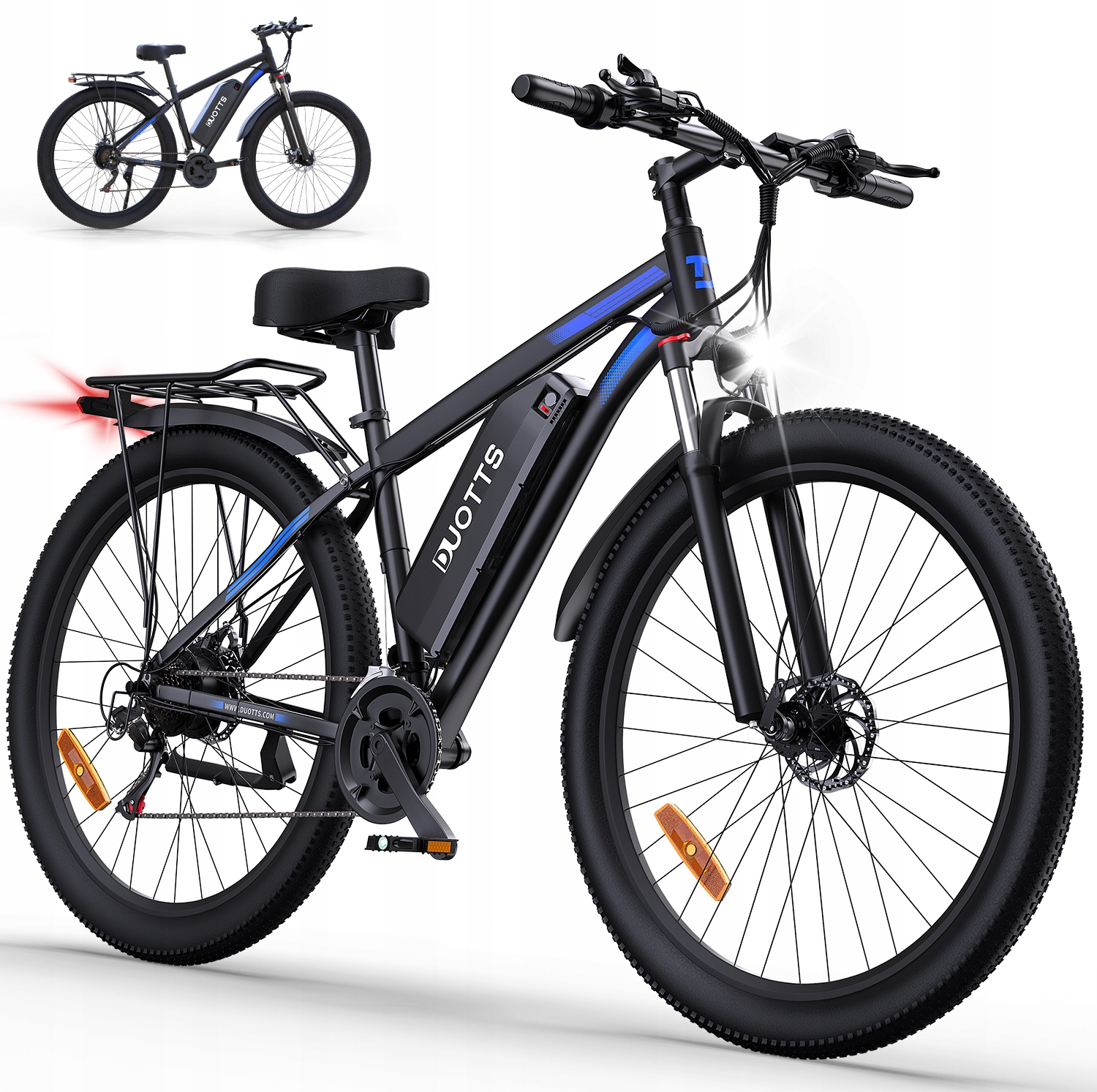 Elektrokolo Duotts C29 15Ah 100 km 29*2,1" Shimano-21S Pánské/Dámské Pl