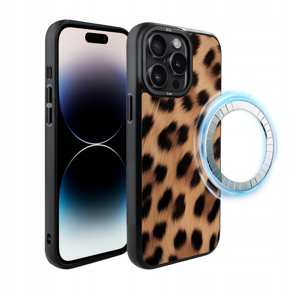 Pouzdro iPhone 14 Pro Max Ibizu DropGuard Pouzdro s MagSafe, Pantera