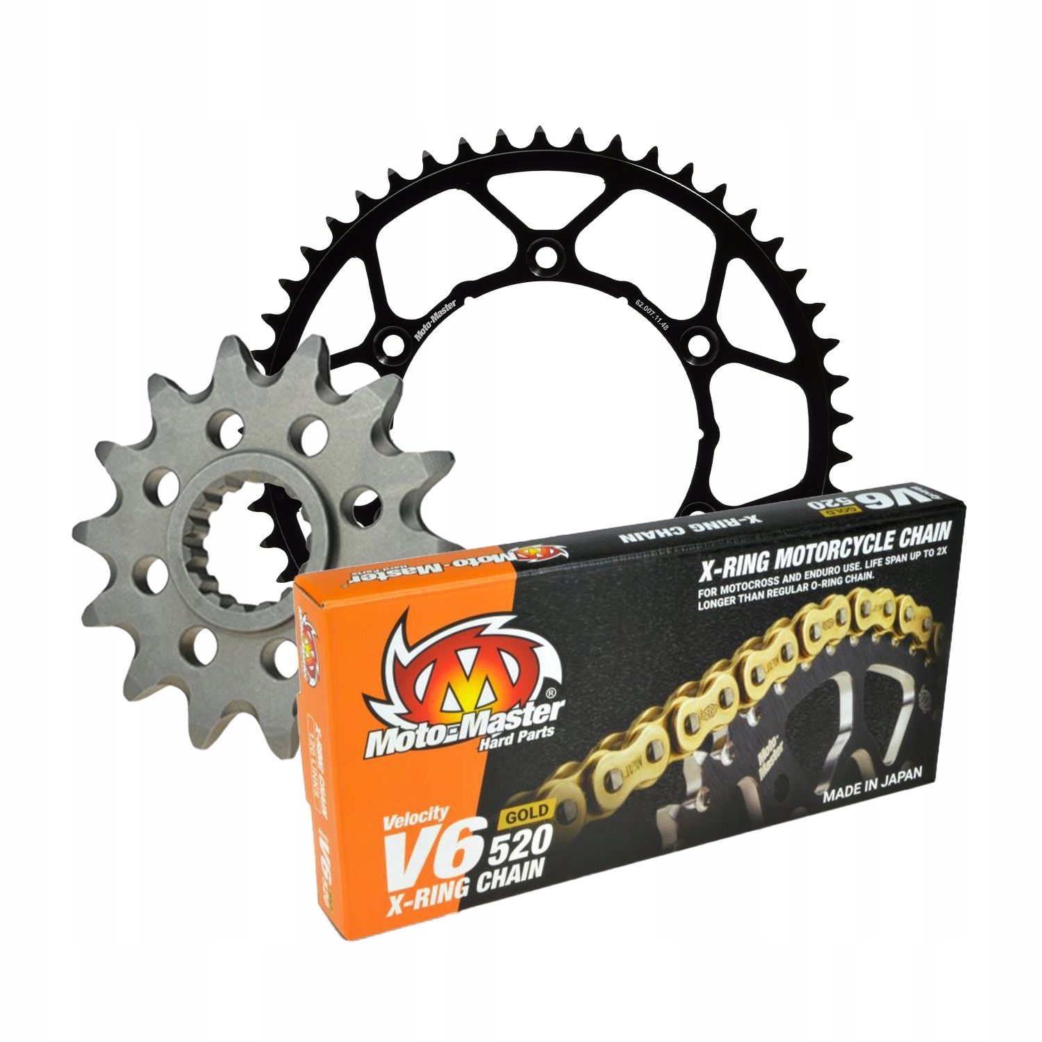 Moto-master Kompletná Pohonná Súprava Ktm/husqvarna/gas 13/50/120 Reťaz