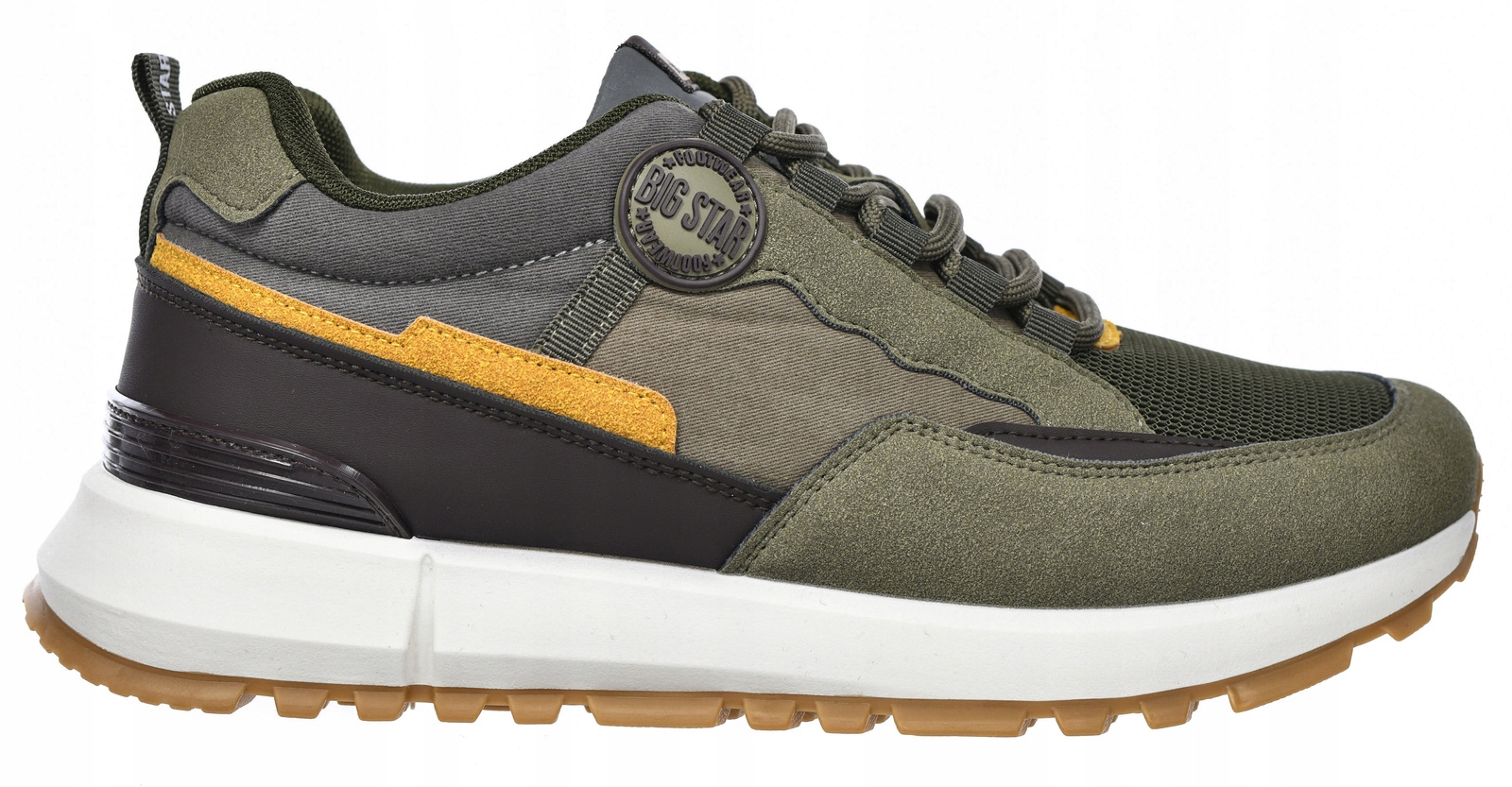 Pánské sportovní boty Big Star RR174280 Tenisky zelené 41