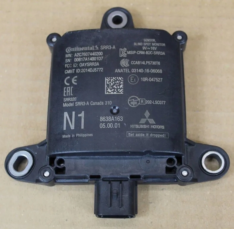 Mitsubishi Eclipse Cross monitor sensor Sensor martwego pola punktu *