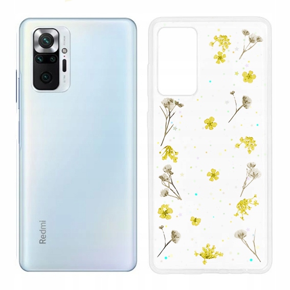

Etui Case Kwiaty do Xiaomi Redmi Note 10 Pro 5G
