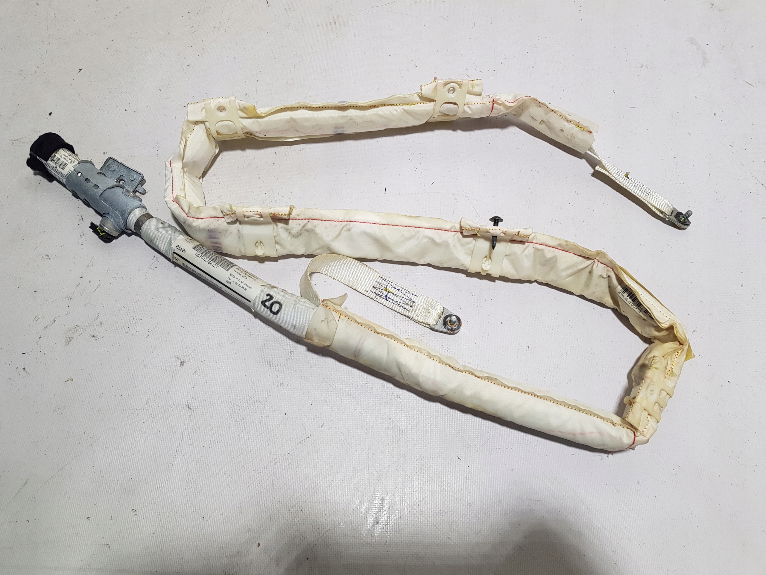 Airbag Seitlich AIRBAG Dachvorhang Airbag rechts BMW 6 E63