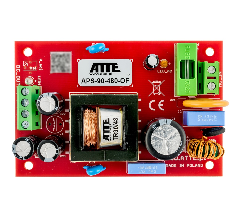 Napájecí zdroj APS-90-480-OF Smps 48V 2A 90W Atte