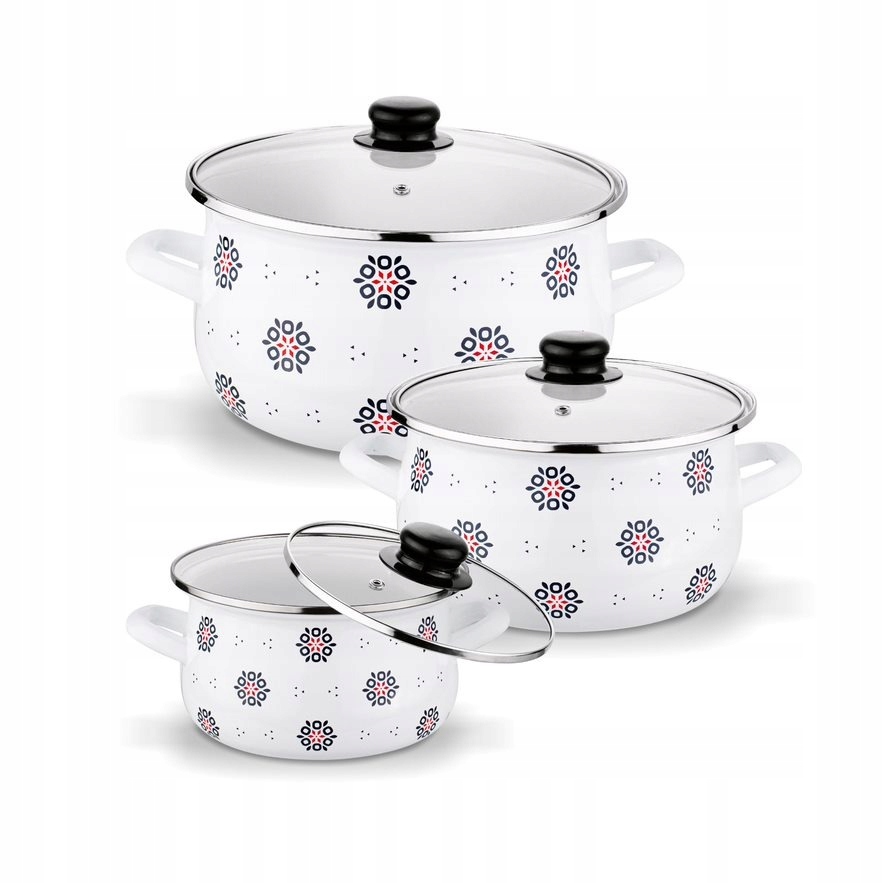 ZESTAW GARNKÓW EMALIOWANYCH FOLKLOR TADAR 6-EL.