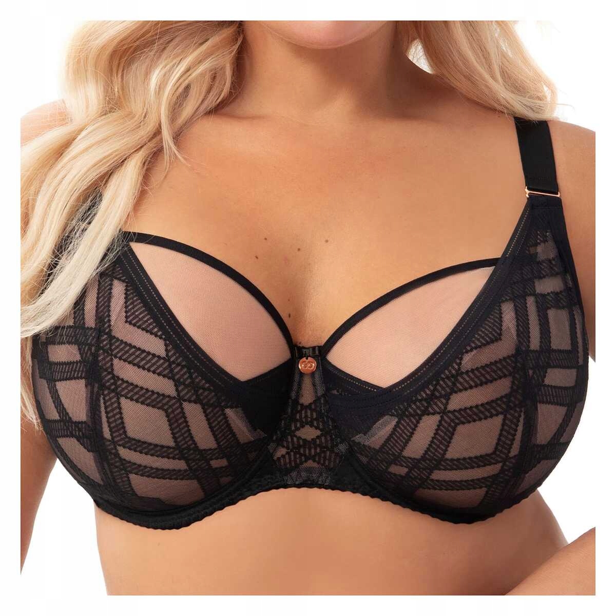 Gorsenia Biustonosz miękki z fiszbinami Estelle 897 czarny 75H