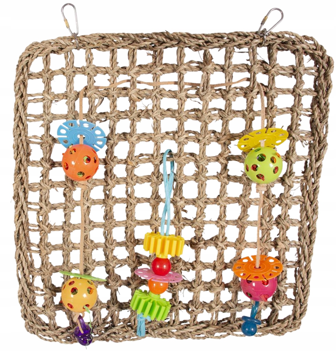 Levně Duvo+ Hračka pro ptáky Síťka s hračkami