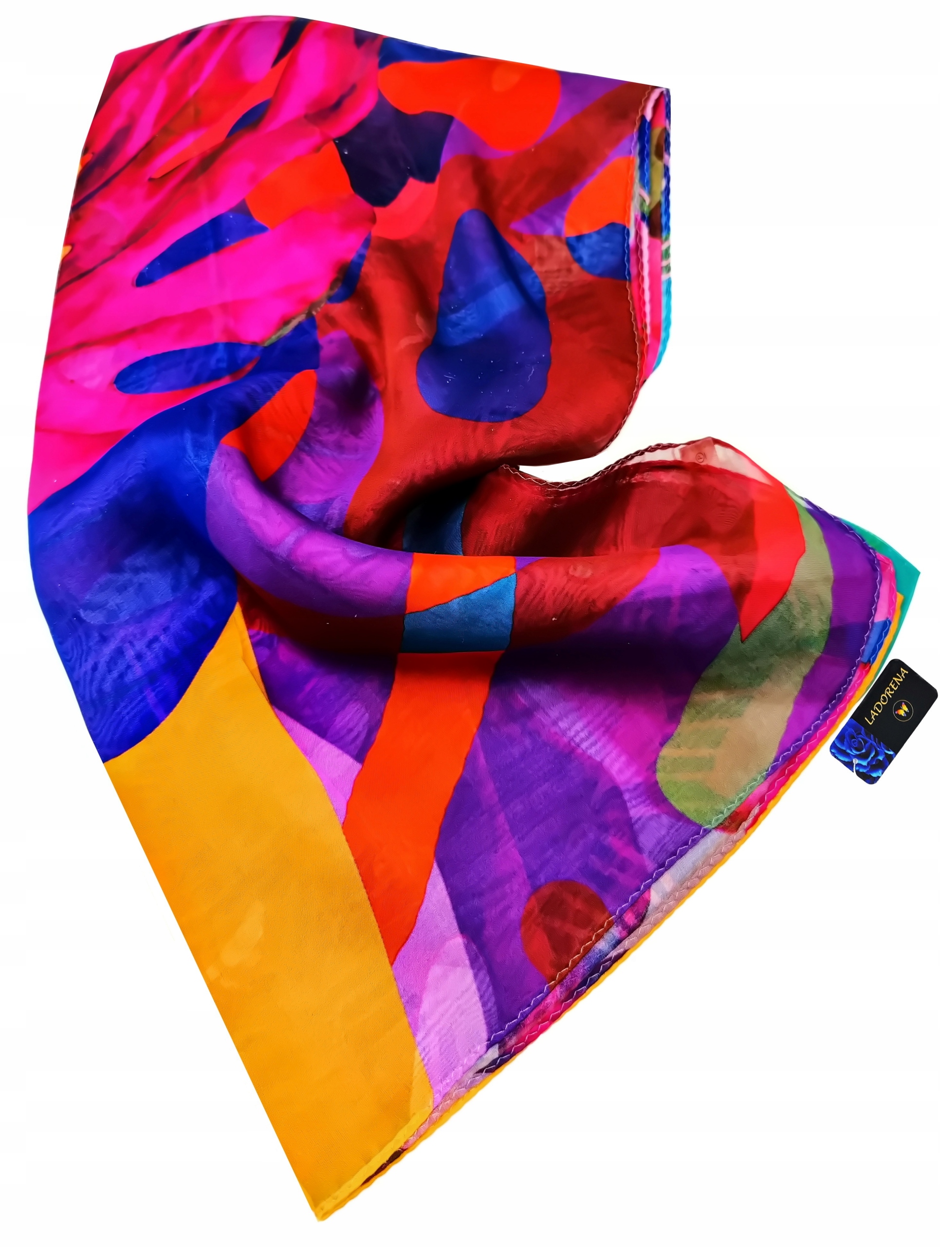 SZALIK JEDWABNY SZAL 100% NATURALNY JEDWAB MORWOWY JAKOŚĆ Model LD1173191200