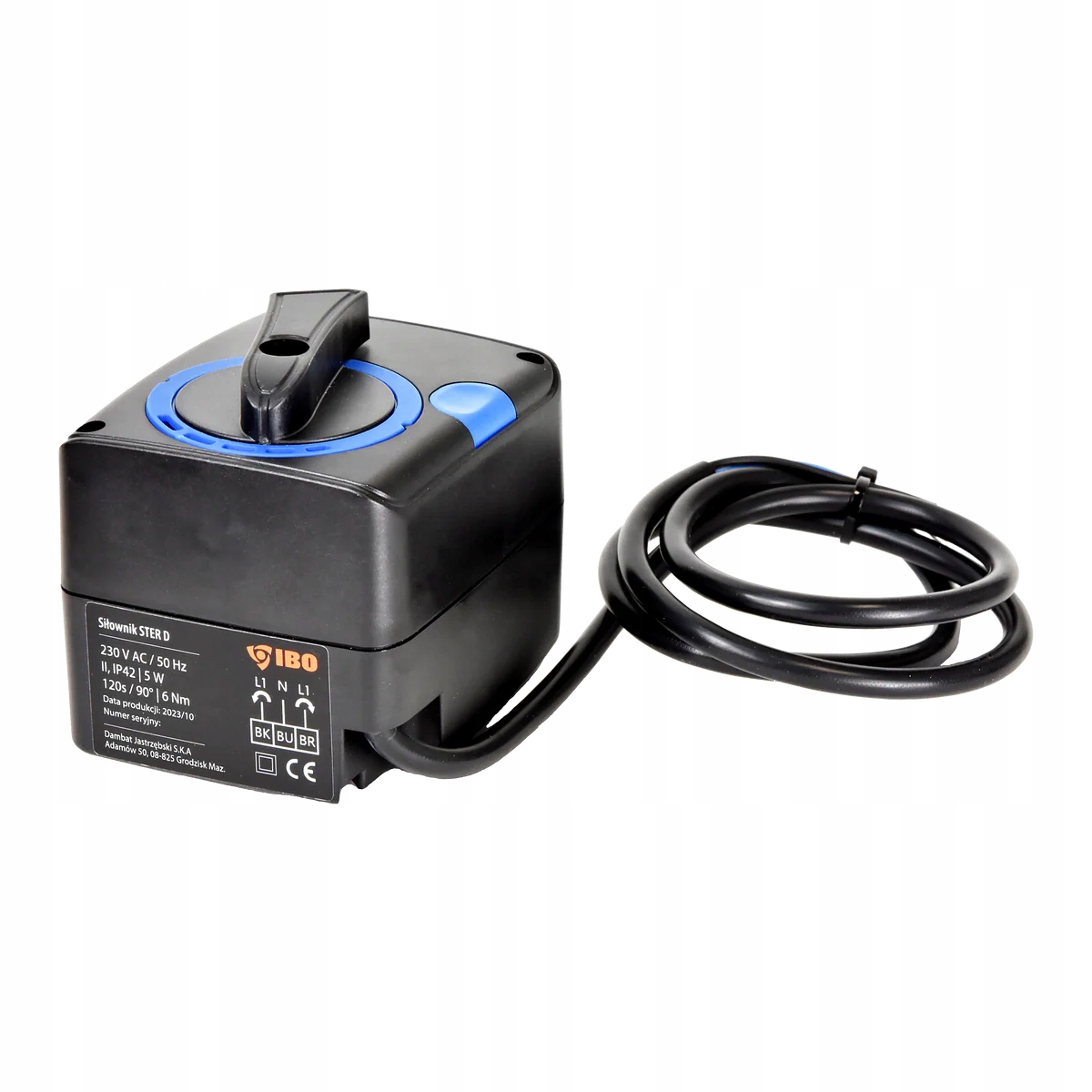 Ibo Ster D Siłownik Do Zaworów Mieszających 230V 6Nm 120s (00927)