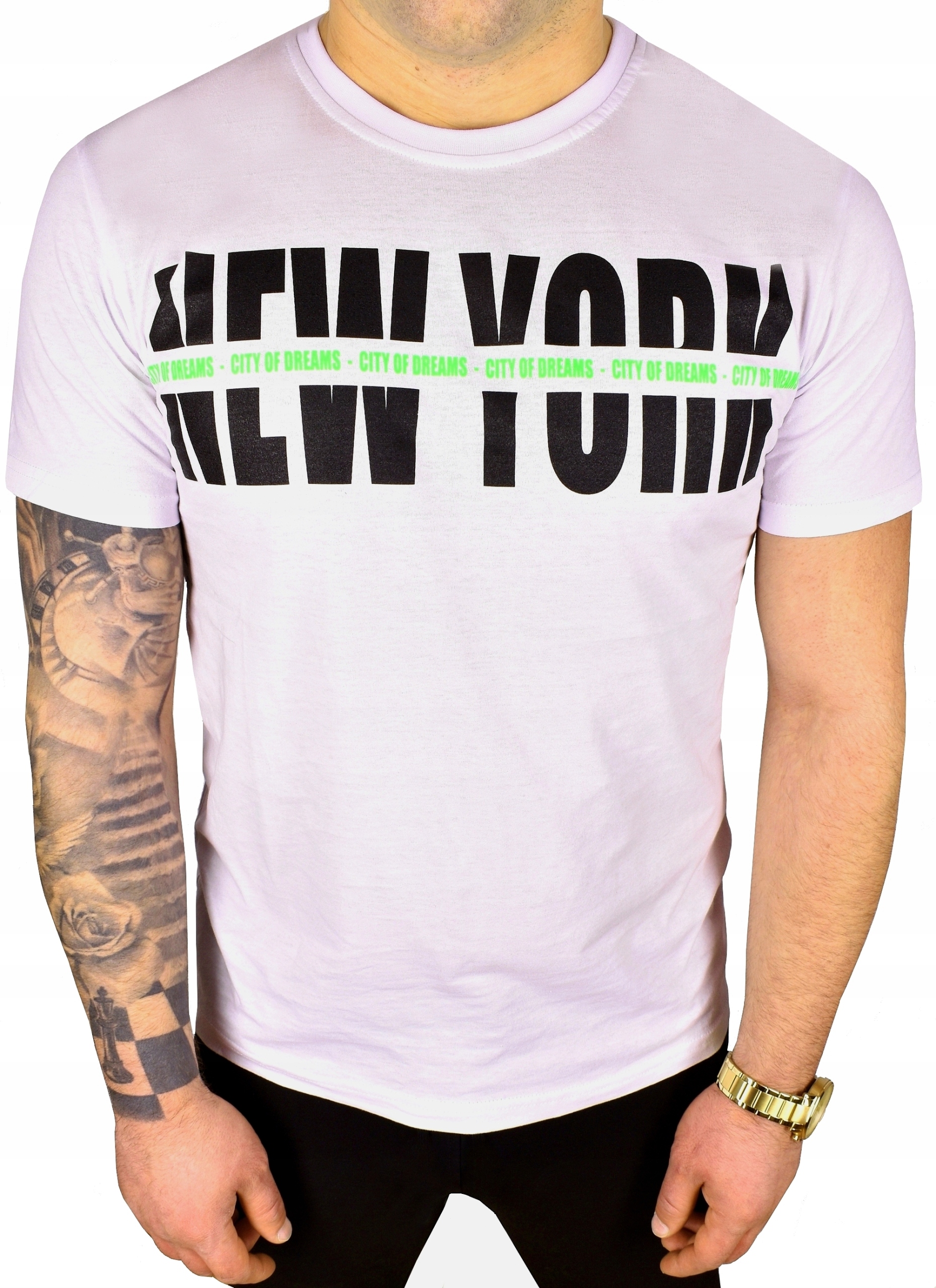 

T-shirt Koszulka Męska Print Nadruk Bawełna