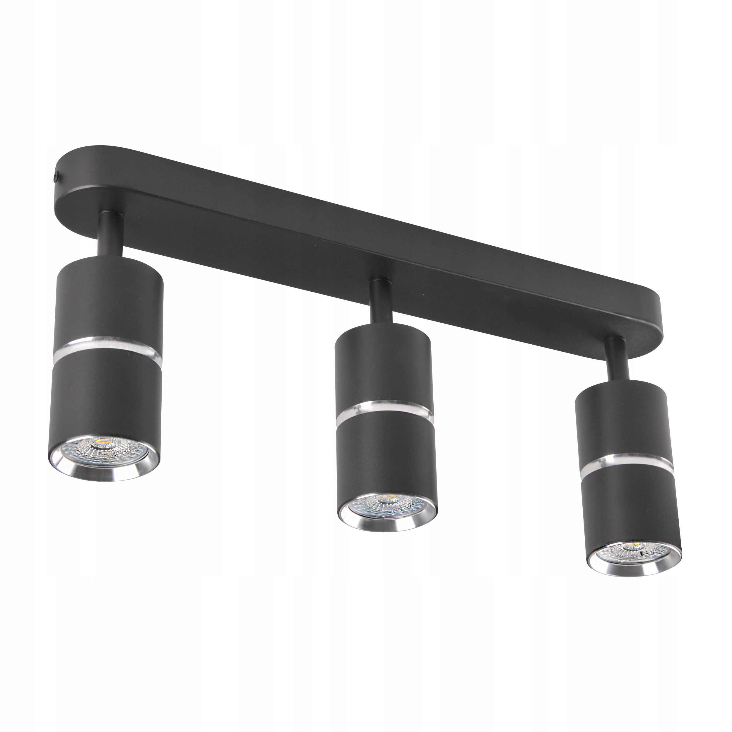 Nástěnná a stropní lampa Bamboo 3xGU10 černá