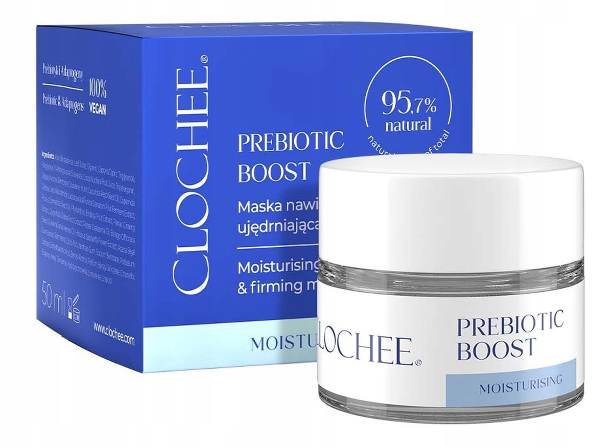 Clochee Prebiotic boost hydratační a zpevňující maska 50 ml