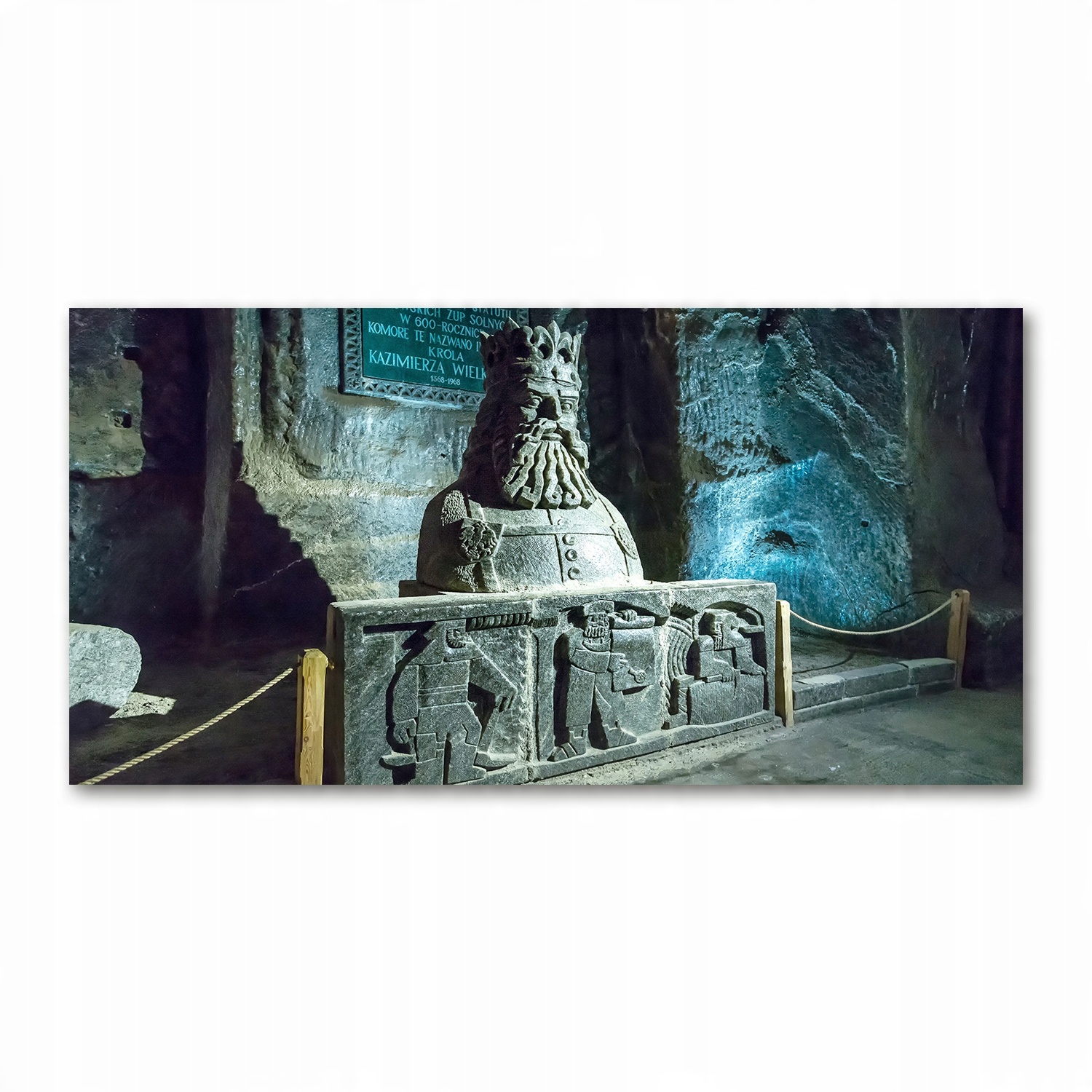 

Foto obraz pleksi Kopalnia soli Wieliczka 120X60cm