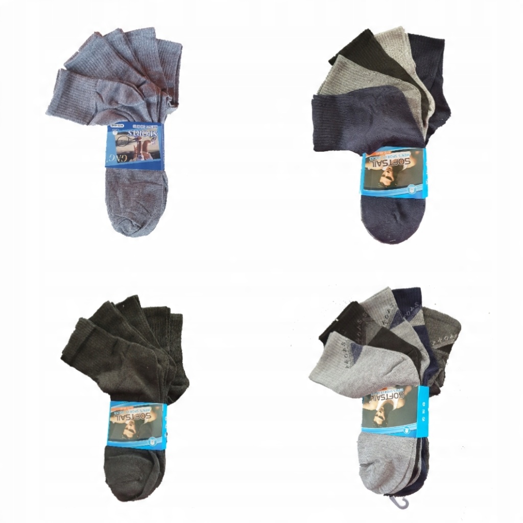 

20x Skarpety Bawełniane Cienkie Robocze 40-43