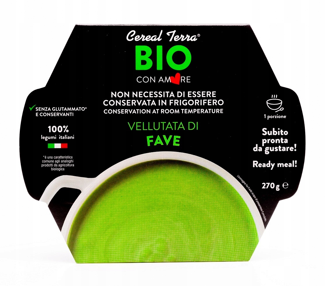 Levně 4x Bobová polévka Bio 270 g Cereal Terra