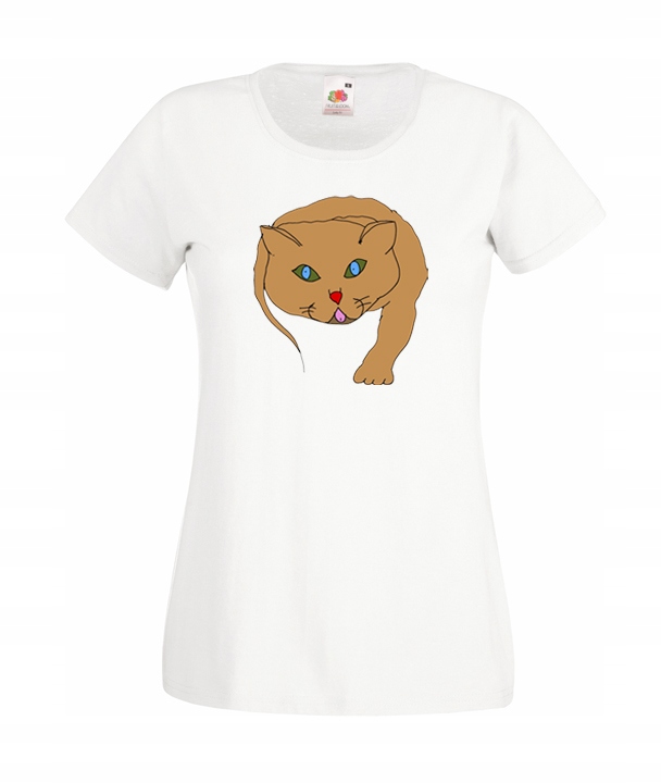 

Xs Koszulka Damska Koty Soft Kitty Śmieszne Wzory