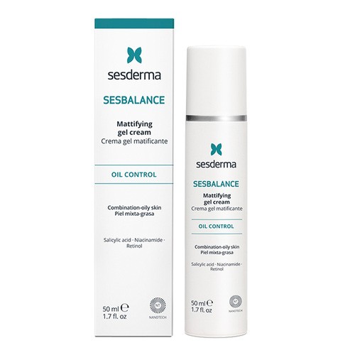 Sesderma Sesbalance krem-żel matujący regulujący sebum zaskórniki 50 ml