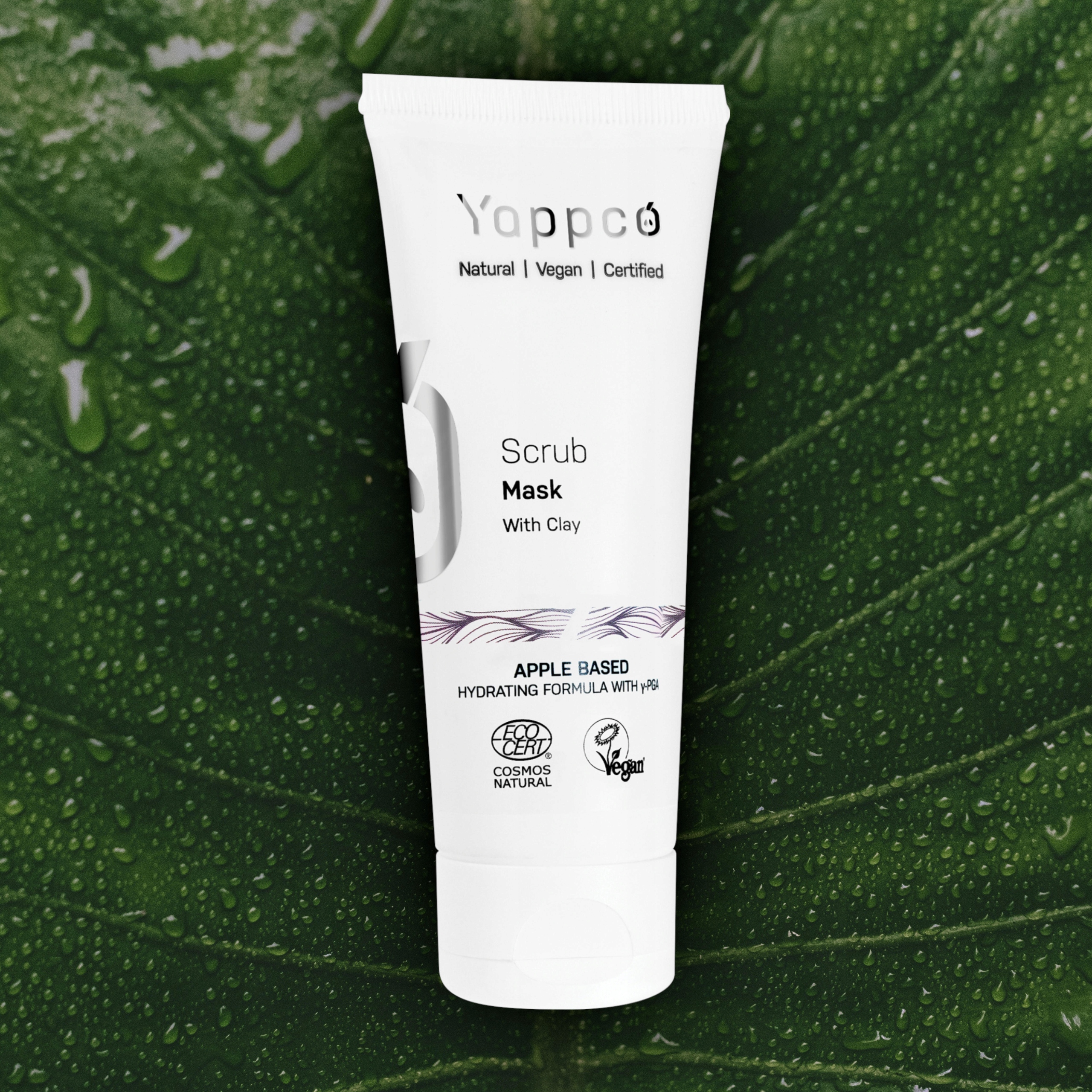 REWITALIZUJĄCY PEELING SCRUB DO TWARZY Z GLINKĄ 75 ML YAPPCO GRATIS Marka inna marka