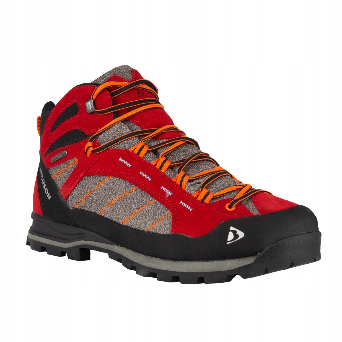Buty trekkingowe męskie Bergson Kadam 2.0 Mid Stx Red/Black EU-45